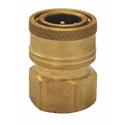 OEM Quick-Connect Coupler: 3/8 in (F)NPT, 3/8 in (F) Quick Connect - Pipe, Hose, Tube and Fittings