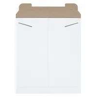 Mailer Envelopes: 12 3/4 in x 15 in, 12 in x 15 in, 0.028 in Material Thick, White, 100 PK (MPN RM4W)