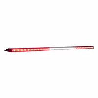 CODE 3 Running Board Light: Perimeter Flashing Warning Light, Red/White, 9.2 W Watt, Clear, LED, 12V (MPN C3RNRDC-36L-RW)