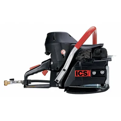 ICS Concrete Chain Saw: 14 in Bar Lg, 5 Horsepower, 11,500 +/- 500 RPM, Two Stroke - ICS Gas-Powered Chain Saws