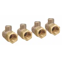 WILKINS Test Cock Repair Kit: Bronze, Mfr Part # RK18-860XLFT, (4) 1/8 in Test Cocks/(4) Caps