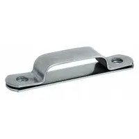 Tube Clamp: 316 Stainless Steel, For 3/8 in Copper Tube (MPN 604)