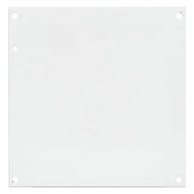 HOFFMAN Interior Panel: Back Panel Panel, 6.75 in Overall Ht, 6.88 in Overall Wd - Interior Mounting Panels