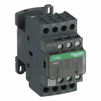 SCHNEIDER IEC Magnetic Contactor: Non-Reversing, 4 Poles, 4NO Contacts, 25 A, 24V AC Coil (MPN LC1DT25B7)