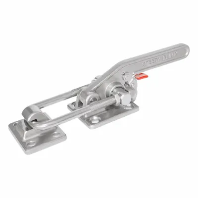 JW WINCO Latch Type Toggle Clamp: Horizontal, Includes Locking Handle - Horizontal U-Latch Toggle Clamps