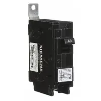 Miniature Circuit Breaker: 60 A Amps, 120/240V AC, 1 Poles, Std (MPN B160)