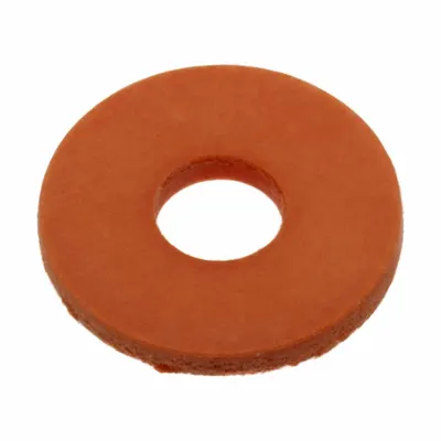 OEM Flat Washer: M6 Screw Sz, Fiber Seal, 6.4 mm Inside Dia, 12 mm Outside Dia - Single-Piece Sealing Washers