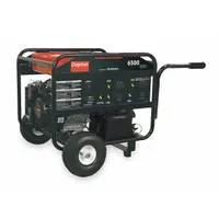 DAYTON Portable Generator: Conventional, Gasoline, 6,500 W Running, 12,000 W Starting, 120/240V AC (MPN GEN-7500-0GHE)