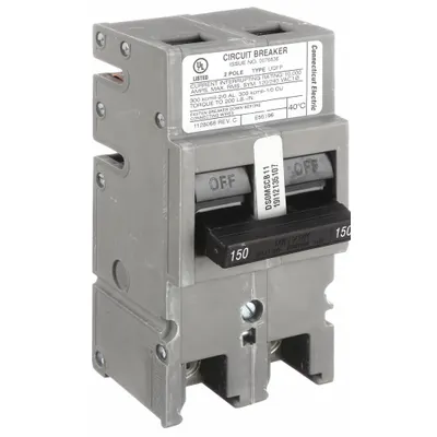 ZINSCO Miniature Circuit Breaker: 150 A Amps, 120/240V AC, 3 in Wd, 10kA at 120/240V AC - Zinsco Miniature Circuit Breakers
