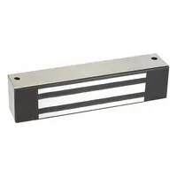 The SECURITRON M32D is a single-door electromagnetic lock from the M32 series, constructed with a steel housing. It measures 1 7/8 in height and 1 5/8 in width, with an instantaneous release delay. Suitable for access control applications on commercial or industrial doors, it is compatible with the DDC-32BK model