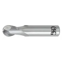 OSG Ball End Mill: Carbide, 2 Flute, 9/64" Mill Dia, 9/32" LOC, 2" OAL (MPN 412-1406-BN)