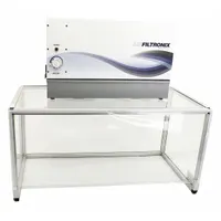 GLAS-COL Containment Hood: G, 30 in Overall Wd, 32 1/2 in Overall Ht, 18 in Overall Dp, White, Std (MPN 200A G30)