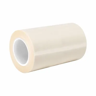 TAPECASE Film Tape: 6 in Wd, 36 yd Lg, 11.5 mil Thick, Acrylic, Polyolefin Film - UHMW Slick Surface Tape