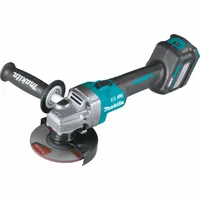 Angle Grinder: 5 in_4 1/2 in Wheel Dia, Brushless Motor, 40V DC, Std Head, Barrel Grip Grip, XGT® (MPN GAG04Z)