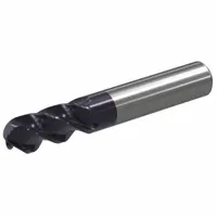 WIDIA Ball End Mill: Carbide, TiAlN Coated, 4 Flute, 1/4" Mill Dia, 3/4" LOC, 2-1/2" OAL (MPN W40BE07003RBT WU20PE)
