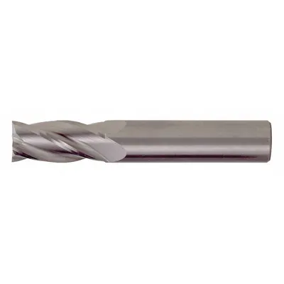 CLEVELAND Corner Radius End Mill: Carbide, 4 Flute, 3/16" Mill Dia, 1" LOC, 0.045" Rad - Carbide Corner-Radius End Mills for Aluminum