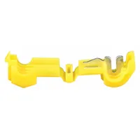 POWER FIRST Insulation Displacement Connector: 2 Ports, Yellow, 12 AWG – 12 AWG Run Size Range (MPN 22EW67)