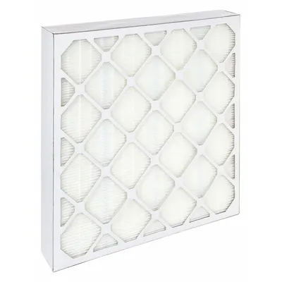 OEM Minipleat Air Filter: 20 in x 20 in x 4 in, Fiberglass, Beverage Board - MERV 11 Minipleat Air Filters