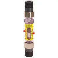 HEDLAND Mechanical Flowmeter: Flow Meter, Scale, Variable Area, Inline, Universal, Gallons/Liters (MPN H629-604-R)