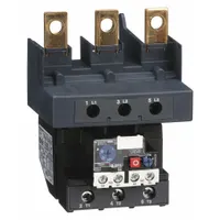 SCHNEIDER Overload Relay: Thermal Protection, 3 Poles, 1NO/1NC, Phase Loss Sensitivity, 80 A – 104 A (MPN LRD4365)