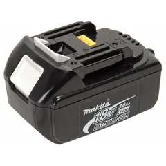 This 18V DC battery with 3 Ah capacity is designed for cordless tools on the LXT platform. Tabless cell construction enhances power delivery for drilling, cutting, and fastening tasks in industrial and construction settings.
