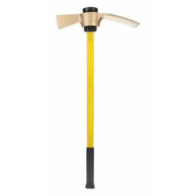 AMPCO Mattock: Nickel Aluminum Bronze Head, 7 in Adze Lg, 3 7/8 in Adze Wd - Cutter Mattocks