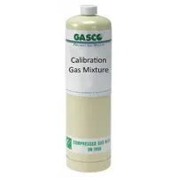 GASCO Calibration Gas: Methane, Disposable, +/-5% Accuracy, CO2, Calibration Gas, Calibration Gas (MPN 34LS-399-40M)