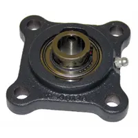 TIMKEN 4 Bolt Flange Bearing: Radial Ball, 1 11/16 in Bore, Cast Iron, Set Screws, 5 23/64 in Lg (MPN SCJ 1-11/16)