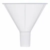 APPROVED VENDOR Lab Funnels: Polypropylene, 2 oz, 65 mm, 15 mm, 22 mm Stem Lg, Colorless (MPN 57221)
