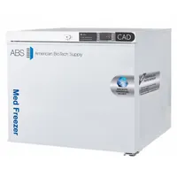 AMERICAN BIOTECH SUPPLY Freezer: Tabletop, 1 cu ft, -25°C to -15°C, Auto Defrost Method, Swing Solid (MPN PH-ABT-HC-UCFS-0120A-CAD)