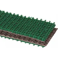 High-Grip Multi-Ply Conveyor Belt: 16 in Belt Wd, 17/64 in Belt Thick, Cut to Lg (15 ft Min), Green (MPN 20104322-16)