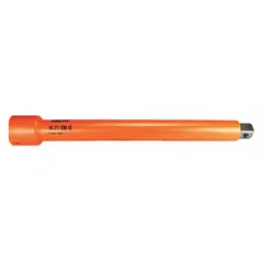 This 1/2" drive impact socket extension has a 10-inch overall length and a urethane-covered exterior. It extends the reach of impact wrenches and drivers in high-torque fastening applications. Suitable for use with 1/2" drive sockets and tools.