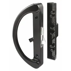 This recessed handle lock is designed for sliding doors in residential and light commercial settings. It provides a flush-mounted locking solution to secure the door while maintaining a clean appearance. Dimensions: 8 1/4 in height, 1 1/8 in width.