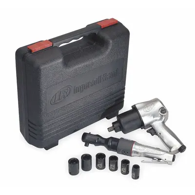 INGERSOLL RAND 8-Piece Air Tool Combination Kit 231107K - Pneumatics