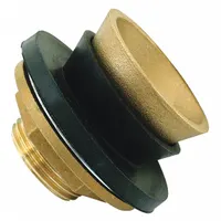 EASTMAN Closet Spud: Toilets, Brass/Metal/Rubber (MPN 40135)