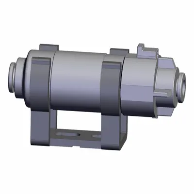 SMC In-Line Air Filter: ZF, 12 mm Inlet, Push-to-Connect, -100 kPa to 1 MPa - In-Line Vacuum Suction Filters