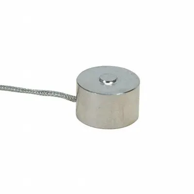 OMEGA Load Cell: 25 lbf Load Cell Capacity, 5 ft Cable Lg, ± 0.5% Hysteresis - Low-Profile Load Cells