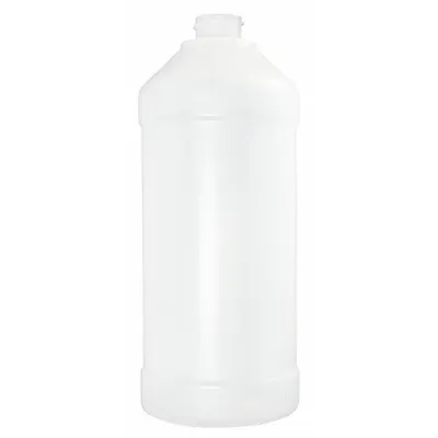 QORPAK 960 mL Natural Nylon/Polyethylene Narrow Mouth Lab Bottle - Nylon/Polyethylene Narrow Mouth Lab Bottles