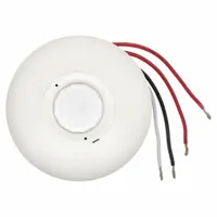 HUBBELL WIRING DEVICE-KELLEMS Occupancy Sensor: LED, Passive Infrared (PIR), 120 to 277V AC, Ceiling (MPN ATP1500CL)