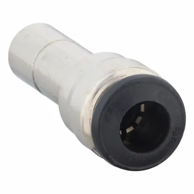 AIGNEP USA Nickel-Plated Brass Push-to-Connect Adapter - Nickel-Plated Brass Tube Fittings