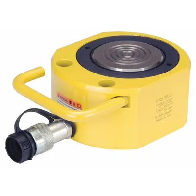 ENERPAC Hydraulic Ram: Single Acting, 150 ton Nominal Capacity, 1 in Nominal Stroke Lg - Low Profile Rams