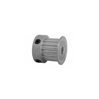 Dayton Timing Pulley: Curvilinear, Fixed, For 9 mm Belt Wd, 16 Teeth, 3 mm Pitch - HTD Section Fixed-Bore Timing Pulleys with Hub