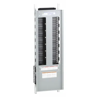 SQUARE D Panelboard Interior: 42 Spaces, 250 A Amps, Copper, EDB/EDG/EDJ, 39 in Ht - Square D NF Main Lug, Convertible Panel Interiors