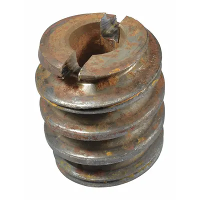 DAYTON Worm Wheel: For 1DJN4, Fits Dayton Brand - GGS Material Handling Parts