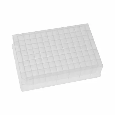 MTC BIO Well Plate: Sterile, 96 Wells, 1.4 mL, 8.2 mm Dia, RNase/DNase Free, Square - Multiple Well Plates