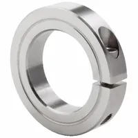 CLIMAX METAL PRODUCTS Shaft Collar: 1-Piece, Inch, Round, Clamp-On, 2 3/8 in Bore Dia, 303 (MPN H1C-237-S)