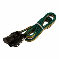 BUYERS PRODUCTS Trailer Connector: 4-Way, plastic, 16 ga Wire Gauge, Vehicle and Trailer Connections (MPN TC1244)