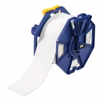 Continuous Label Stock: 2 1/2 in x 25 ft, Polyester, White (Matte), Indoor (MPN JC-2500-2509)