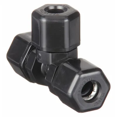 PARKER Polypropylene Compression Tee Fitting - Polypropylene Compression Tube Fittings