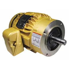 BALDOR VEM3587T is a 2 hp, 1750 RPM, C-Face 3-phase AC motor with a Totally Enclosed Fan Cooled (TEFC) enclosure. It operates at 208-230/460V AC and draws 5.8/2.9 A full load current at 60 Hz. Suitable for general-purpose industrial machinery such as pumps, fans, conveyors, and compressors.